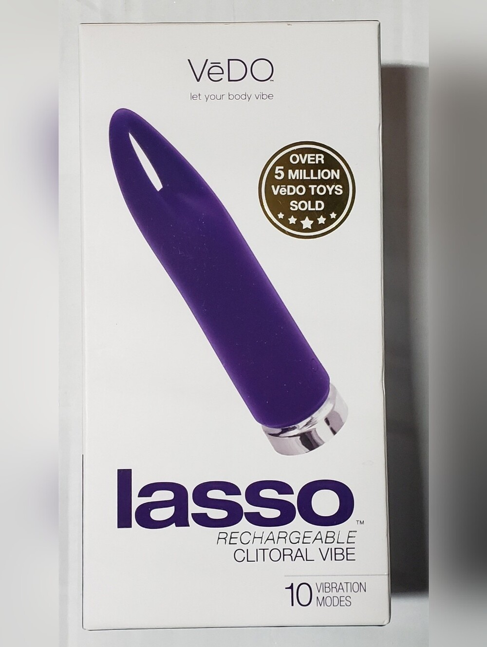 Handheld Massager Wand Purple NEW Travel Friendly